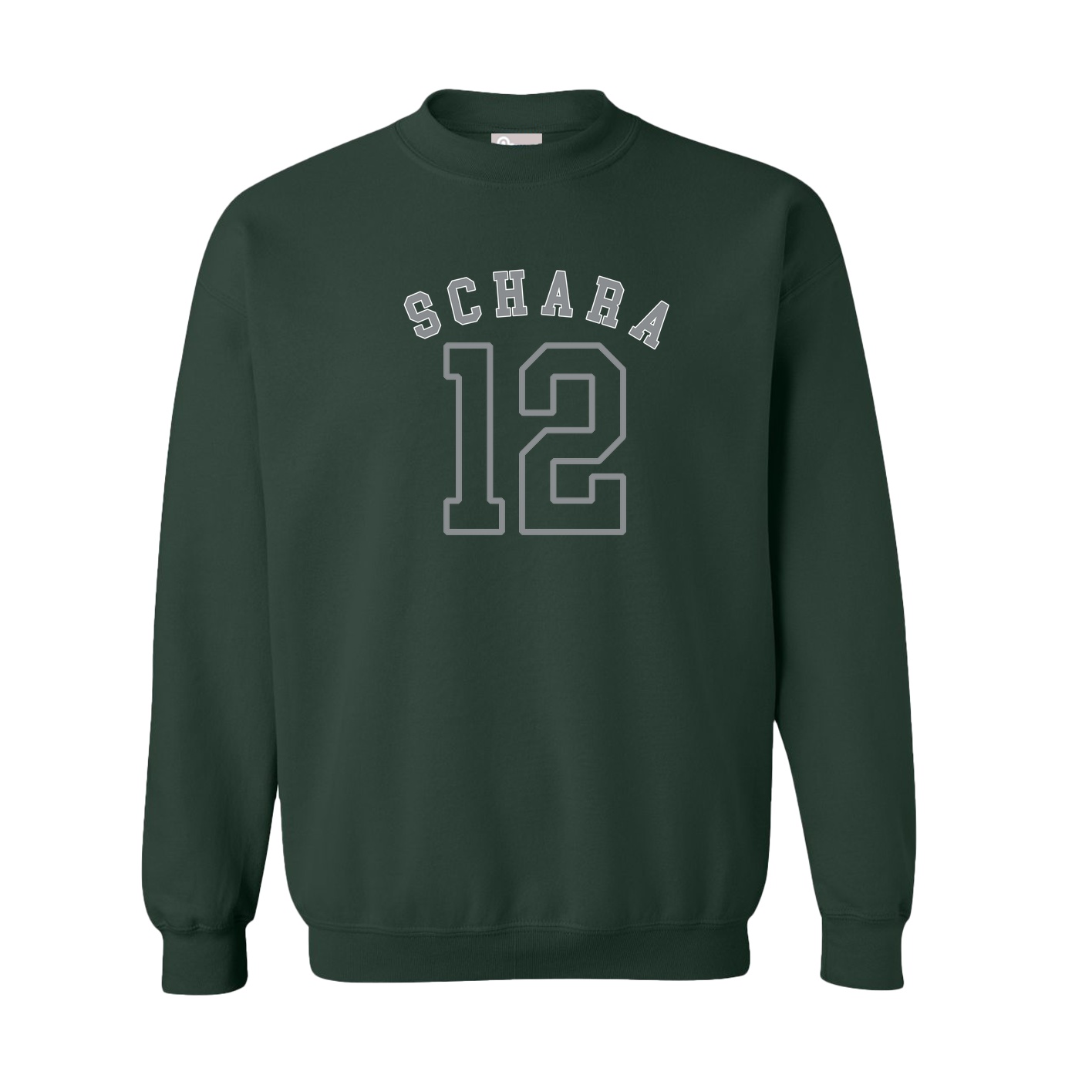 Fleece Crew — Shirsey Arch in Green