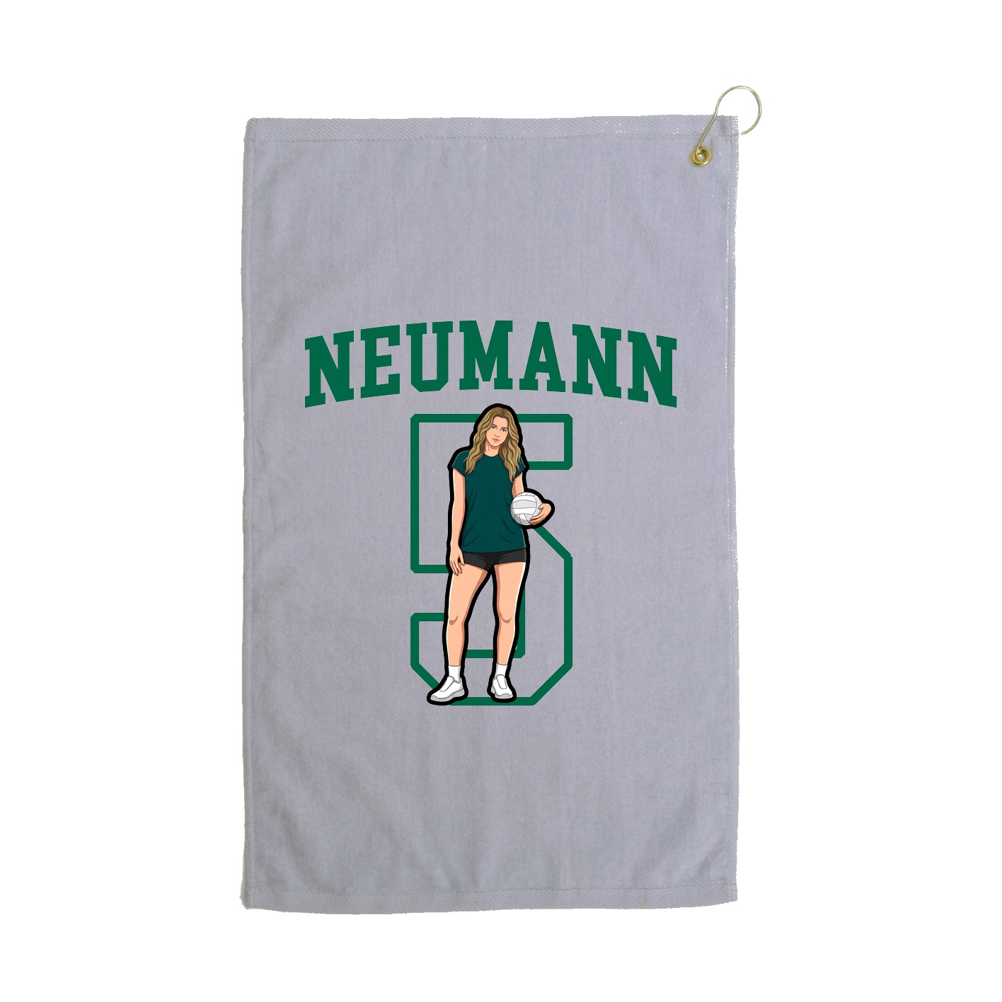 Golf Towel — Shirsey in Grey