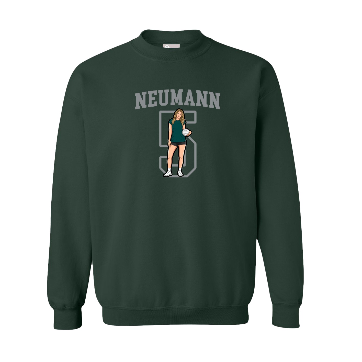 Fleece Crew — Shirsey in Green