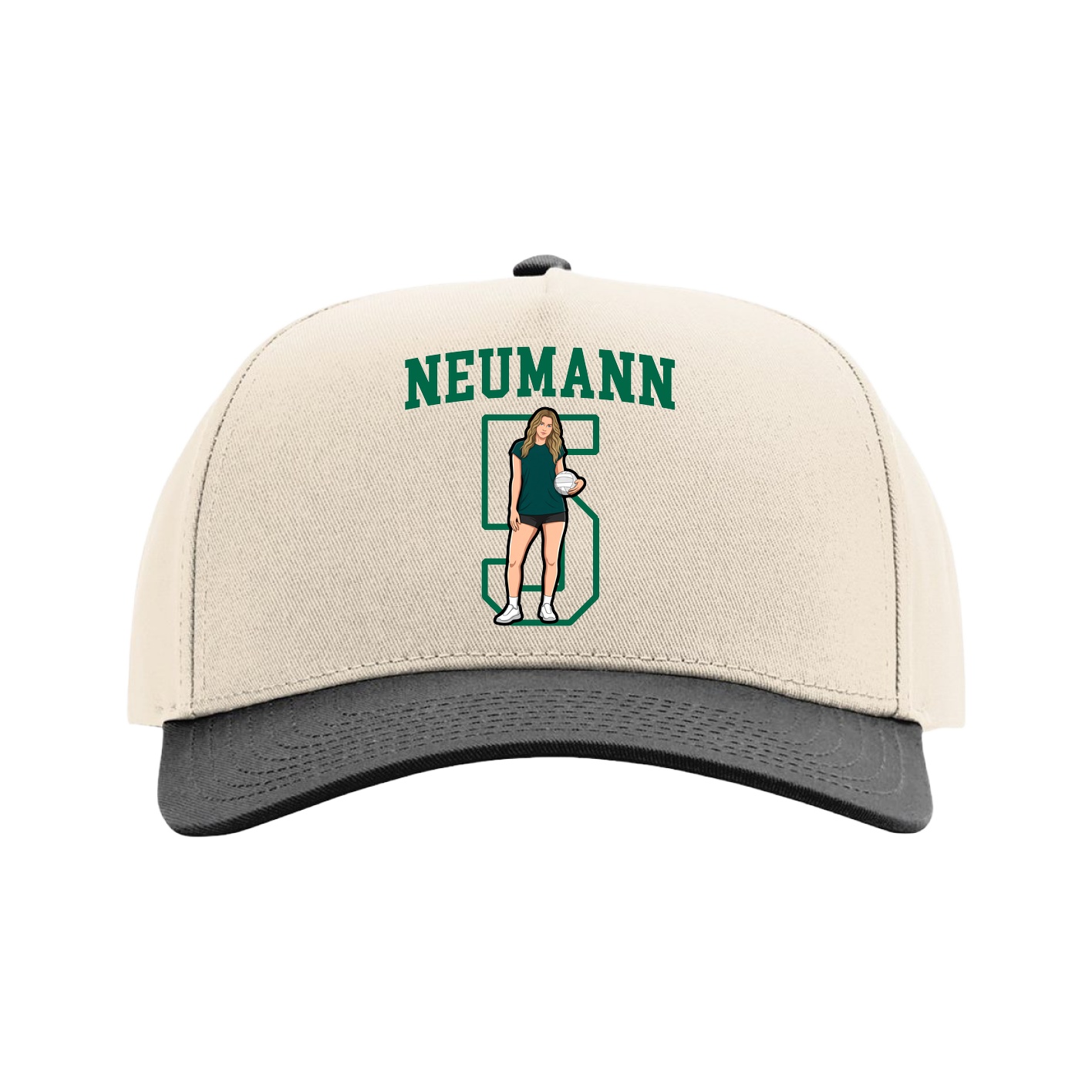 Full Fabric Five-Panel Champ Cap