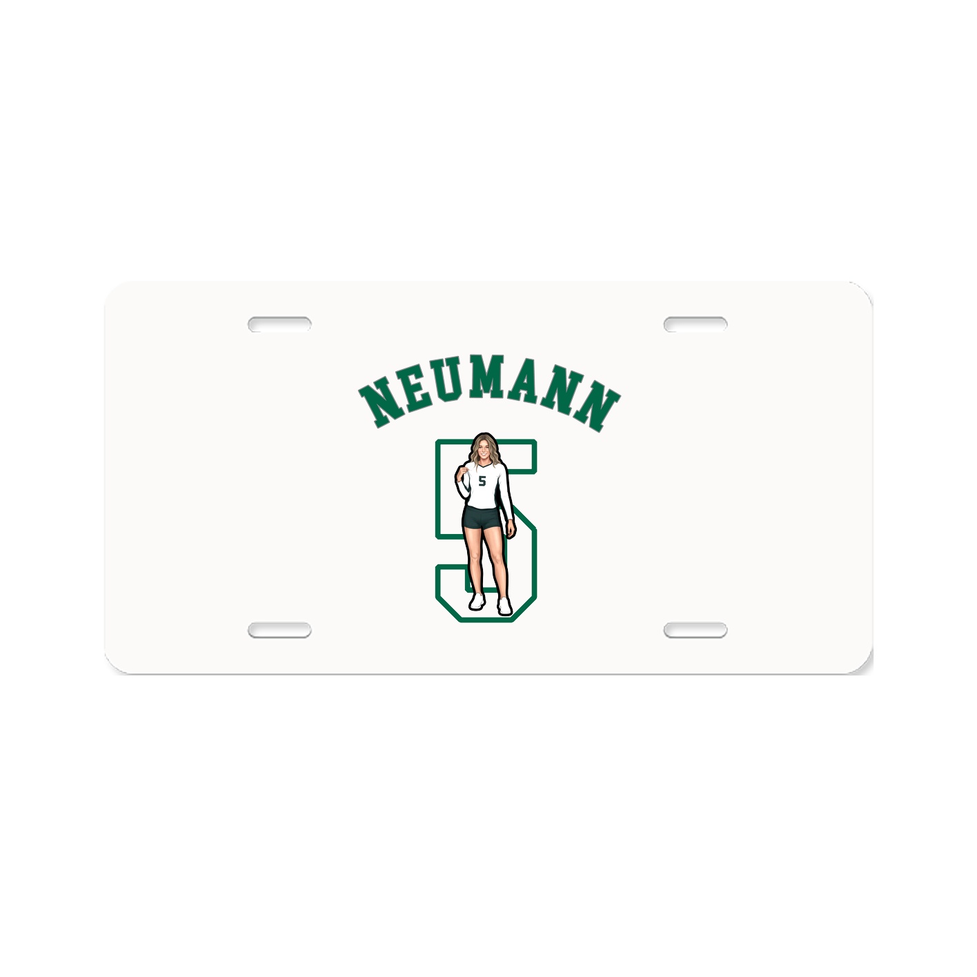 License Plate — Shirsey Arch in Classic