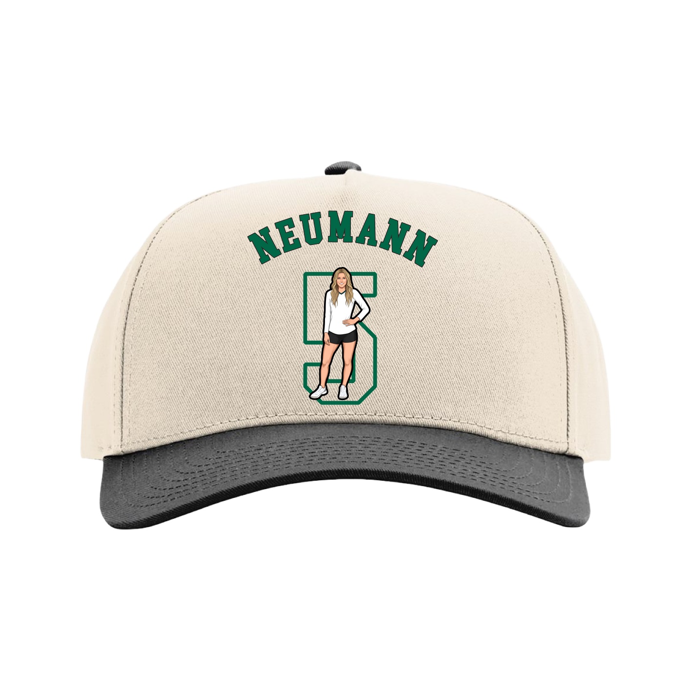 Full Fabric Five-Panel Champ Cap