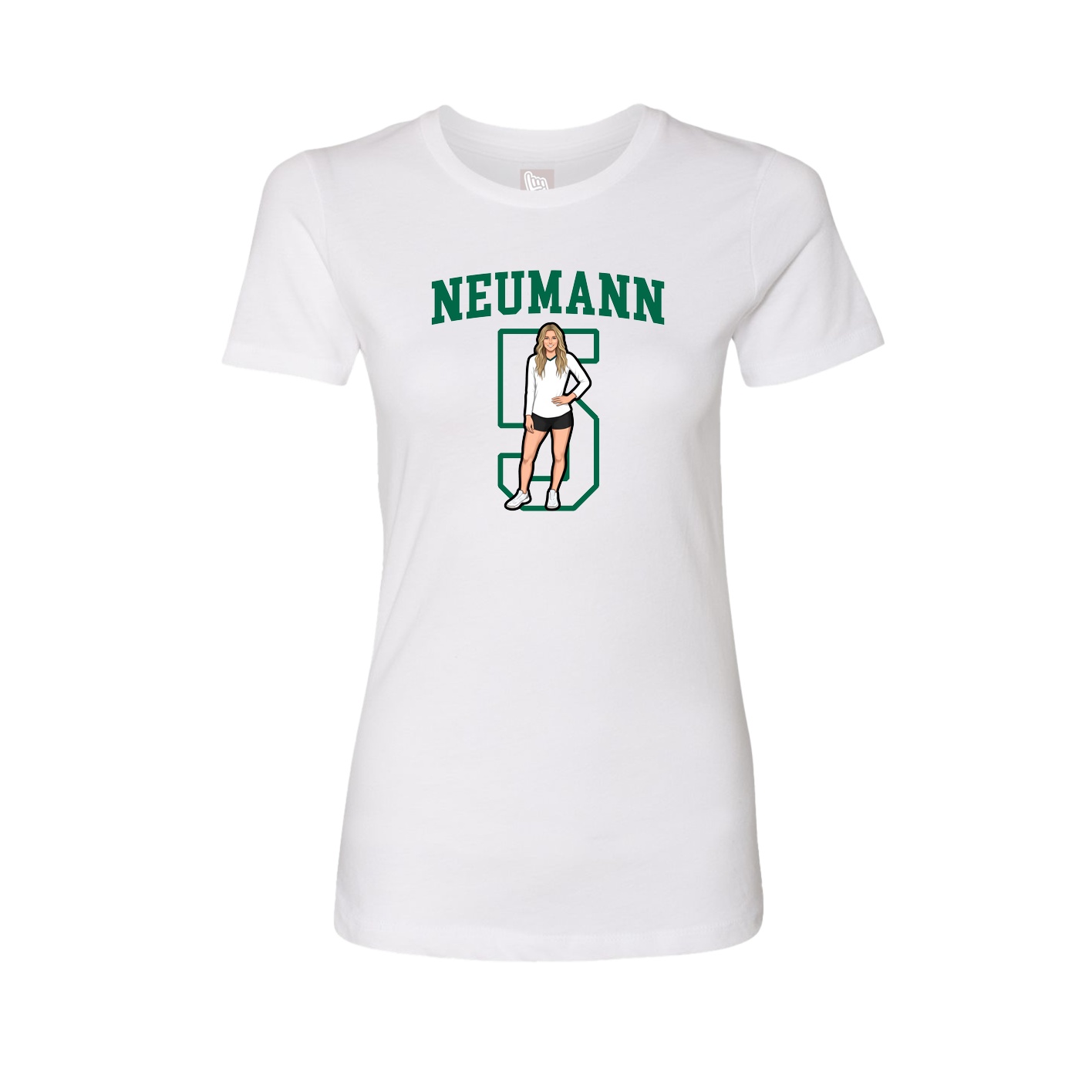 Fitted Women's Tee — Shirsey in White