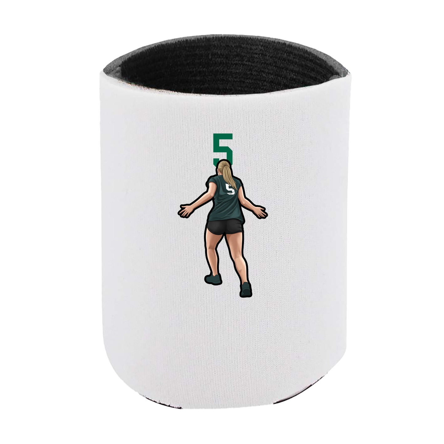 Can Holder — Number Top in White