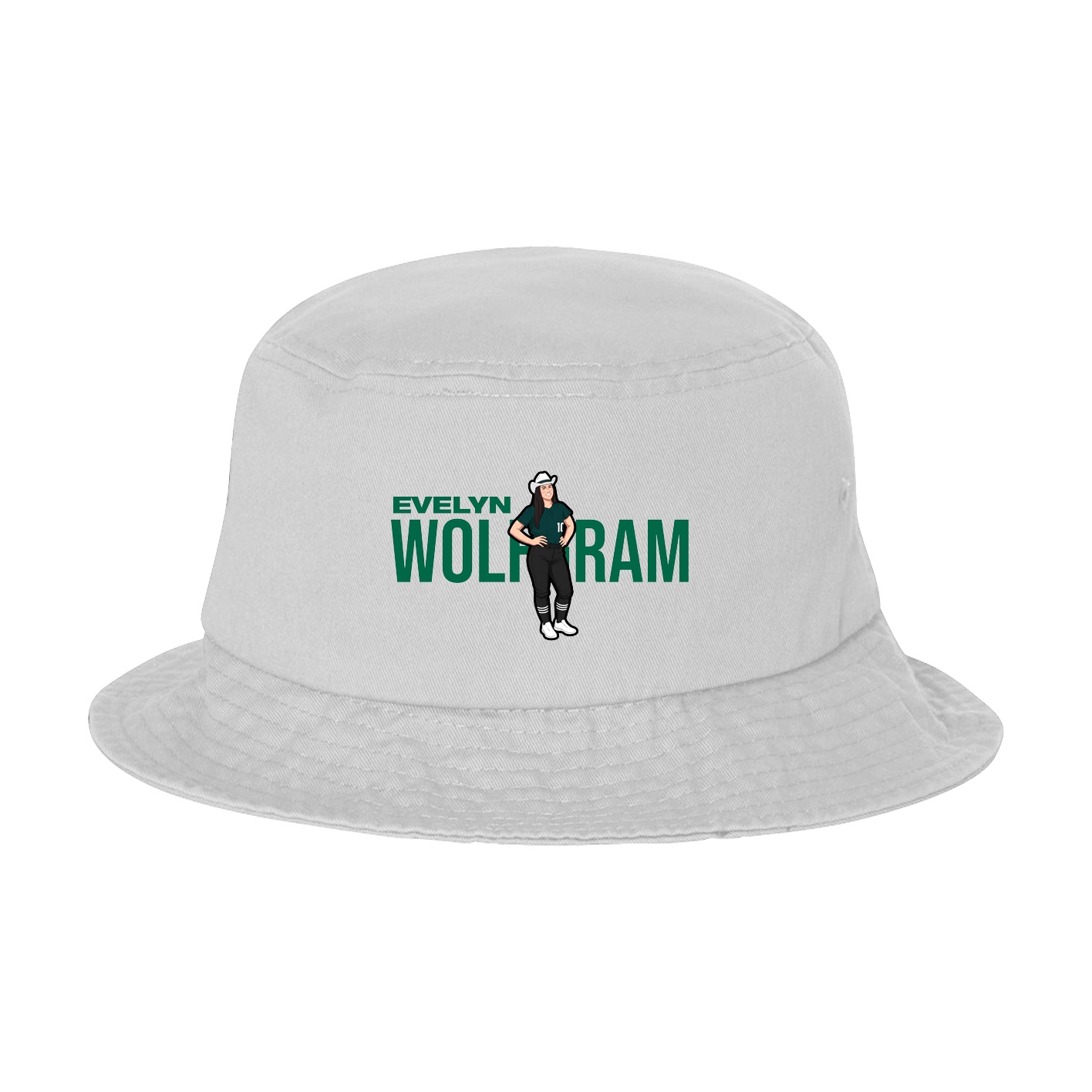 Bucket Cap — Player Name in White