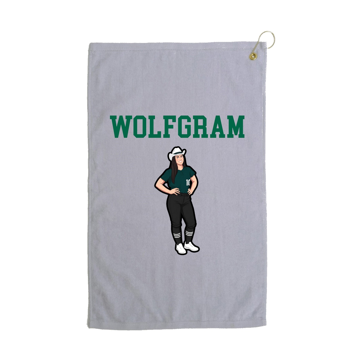 Golf Towel — Shirsey in Grey