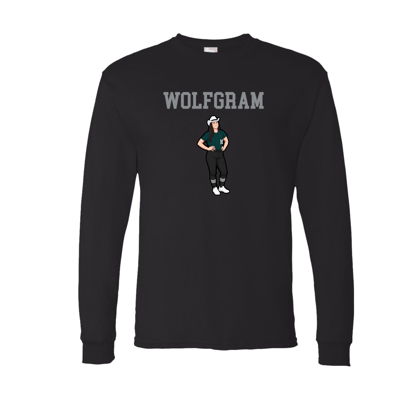 Long Sleeve Tee — Shirsey in Black