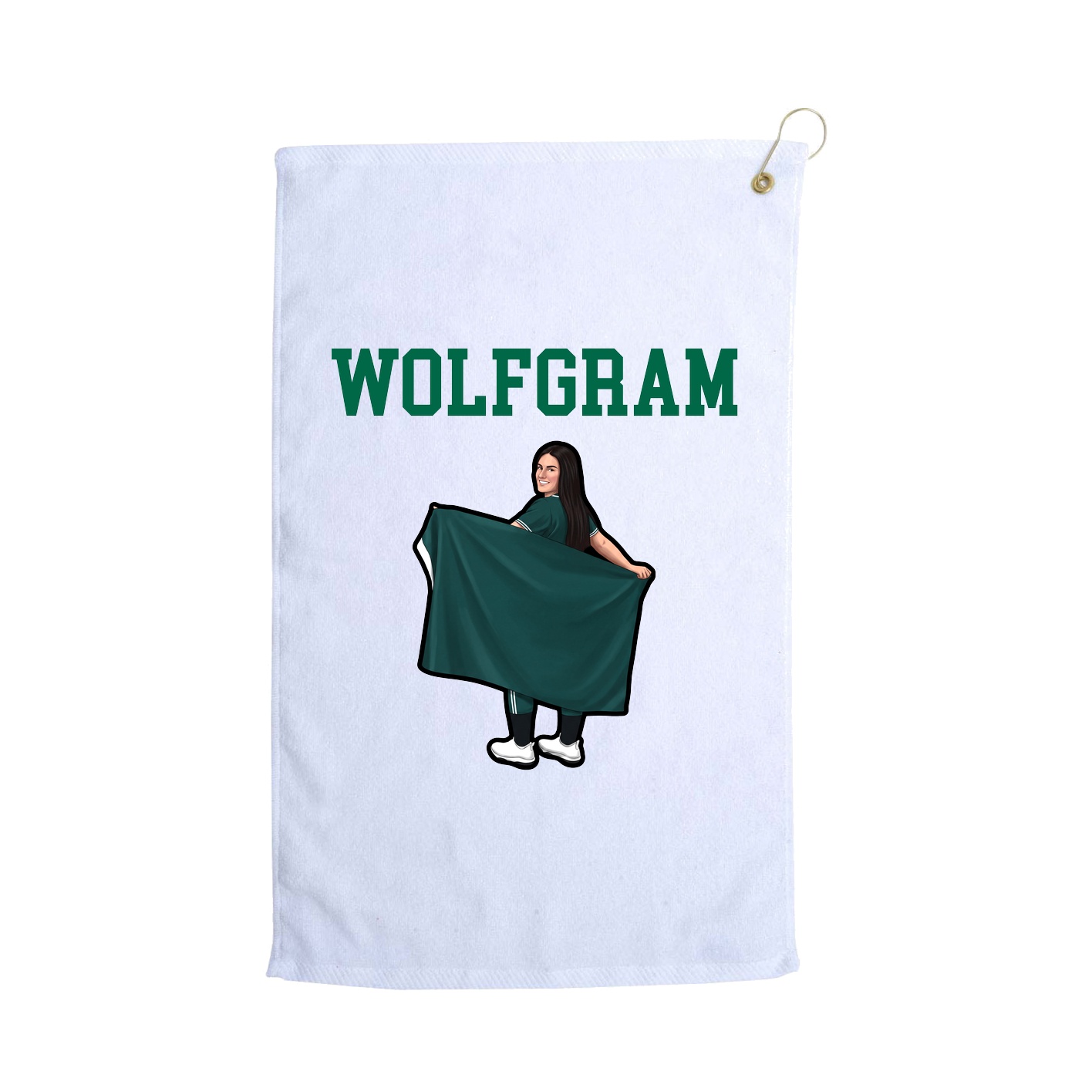 Golf Towel — Shirsey in White