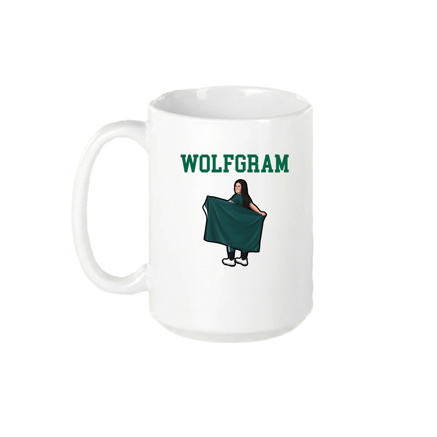15oz Coffee Mug — Shirsey in White