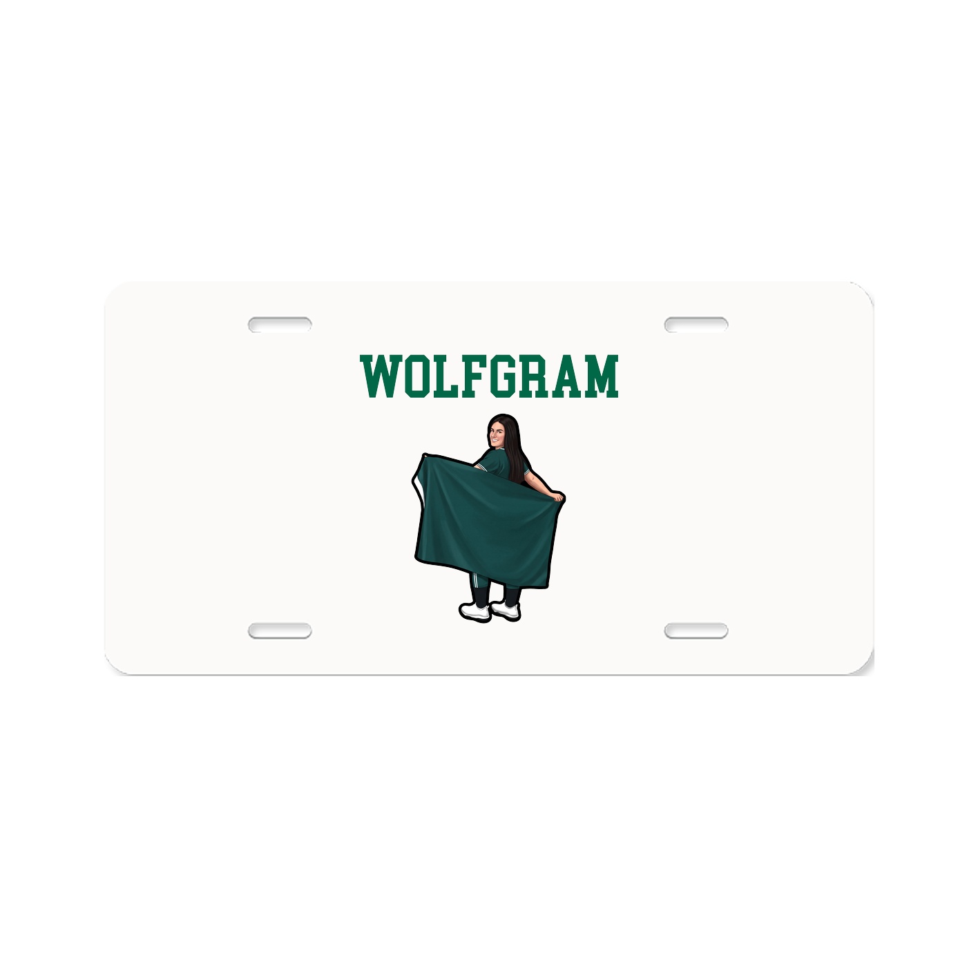 License Plate — Shirsey in Classic