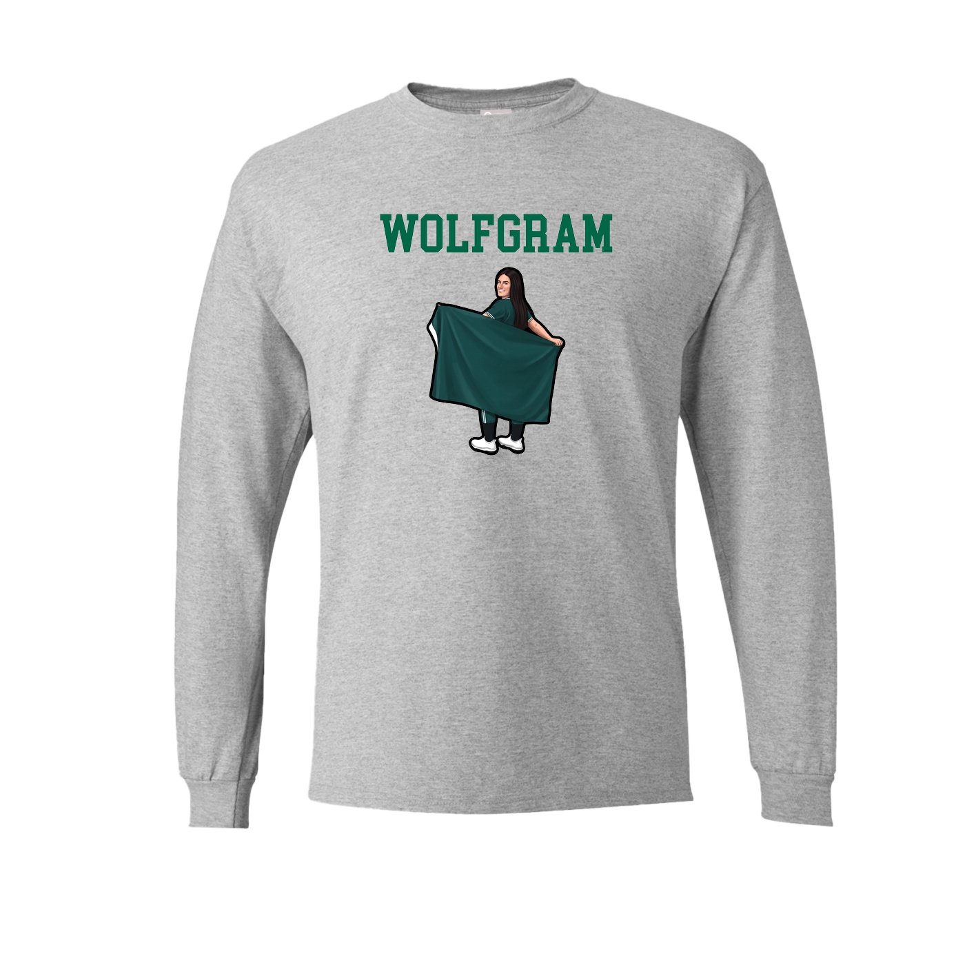 Long Sleeve Tee — Shirsey in Grey