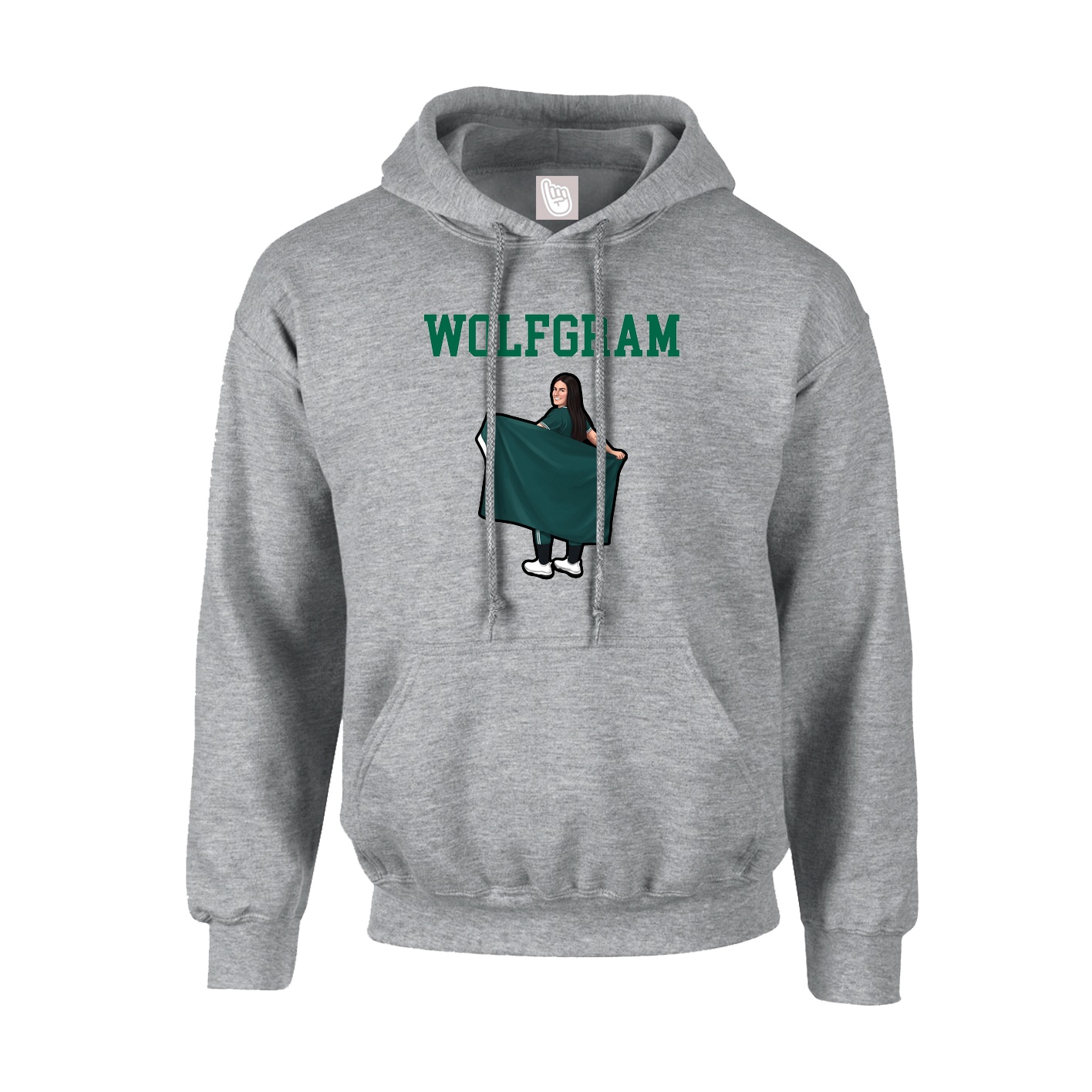 Youth Hoodie — Shirsey in Grey