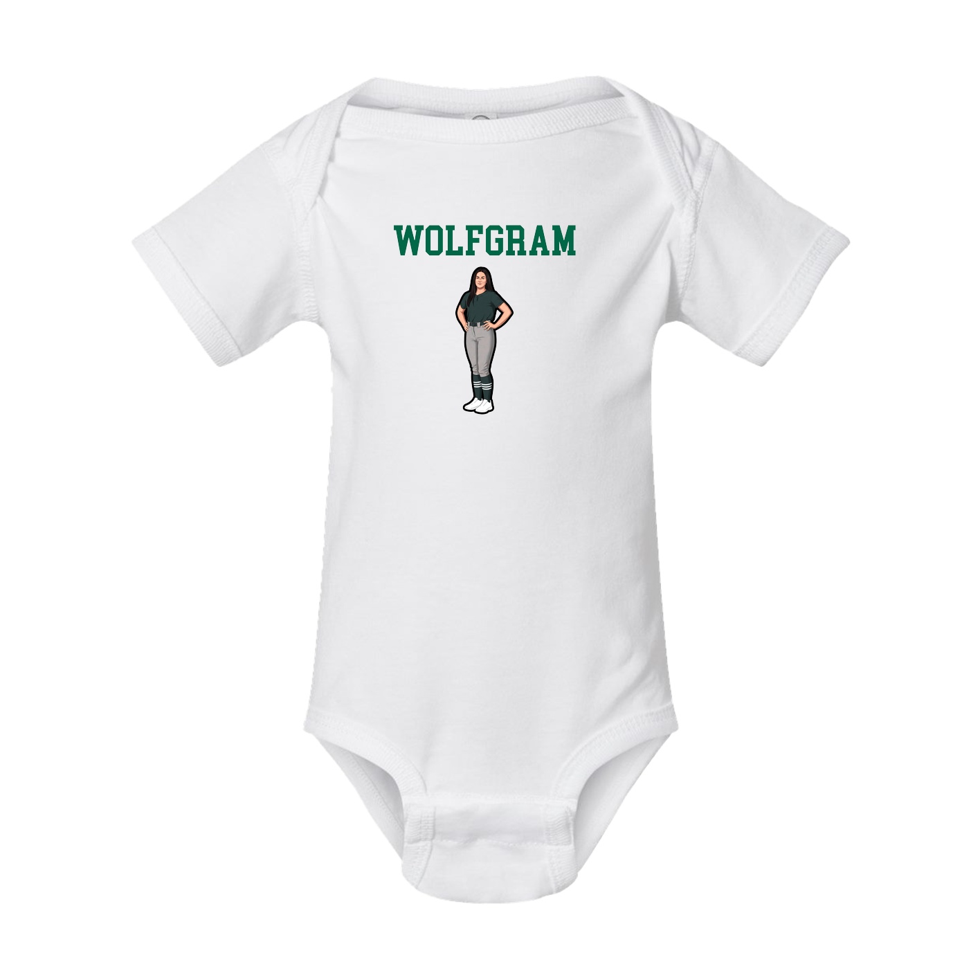 Baby Onesie — Shirsey in White