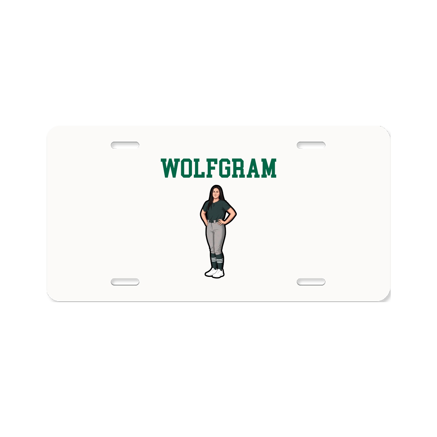 License Plate — Shirsey in Classic