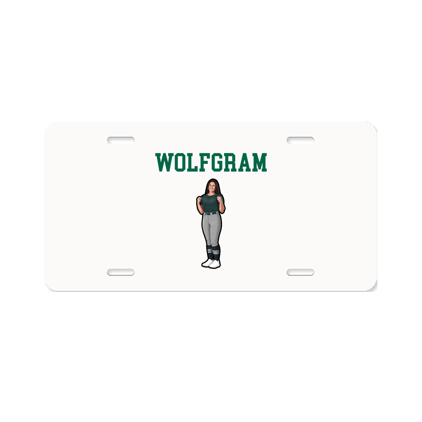 License Plate — Shirsey in Classic