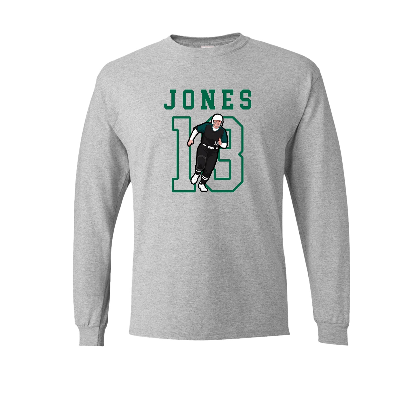 Long Sleeve Tee — Shirsey in Grey