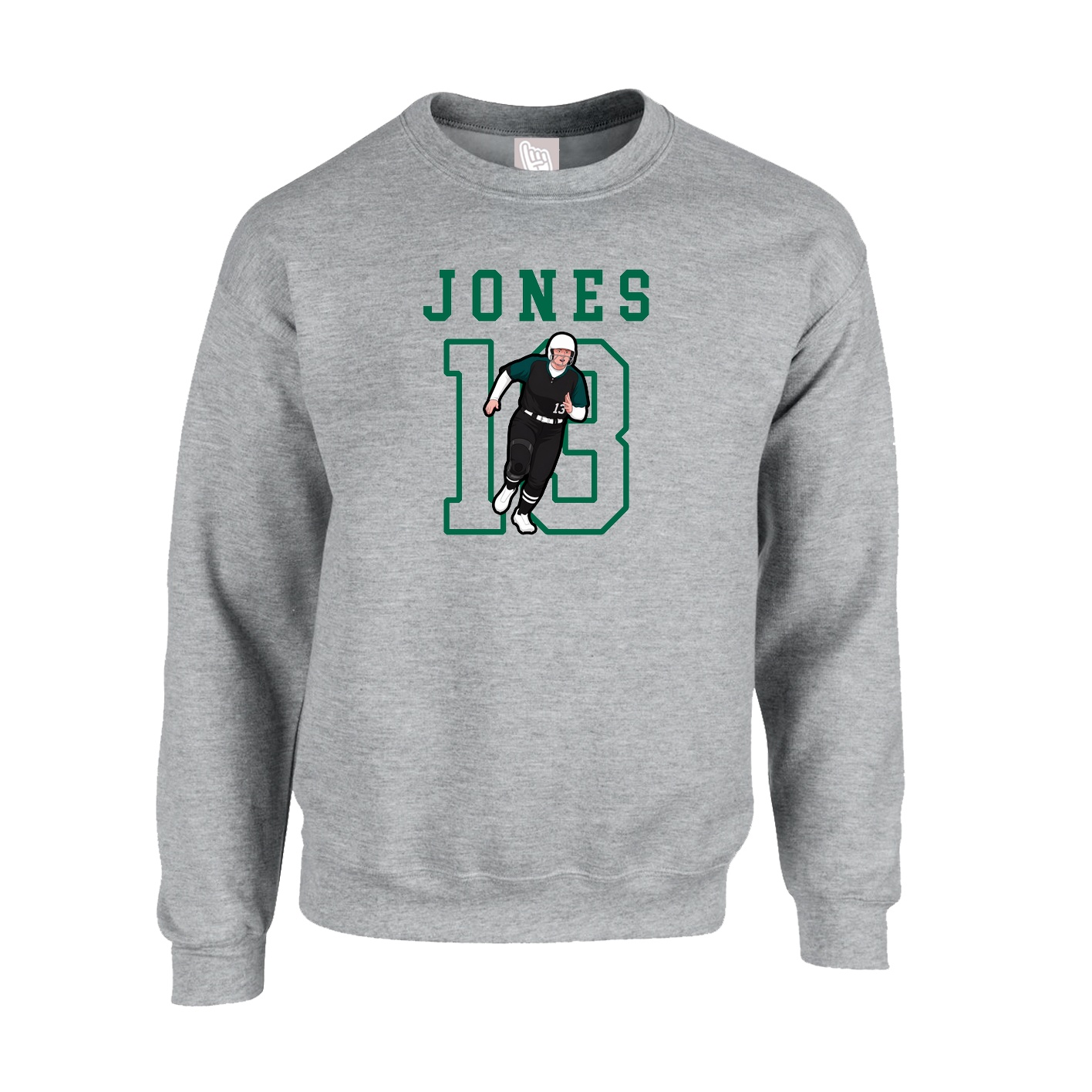 Fleece Crew — Shirsey in Grey