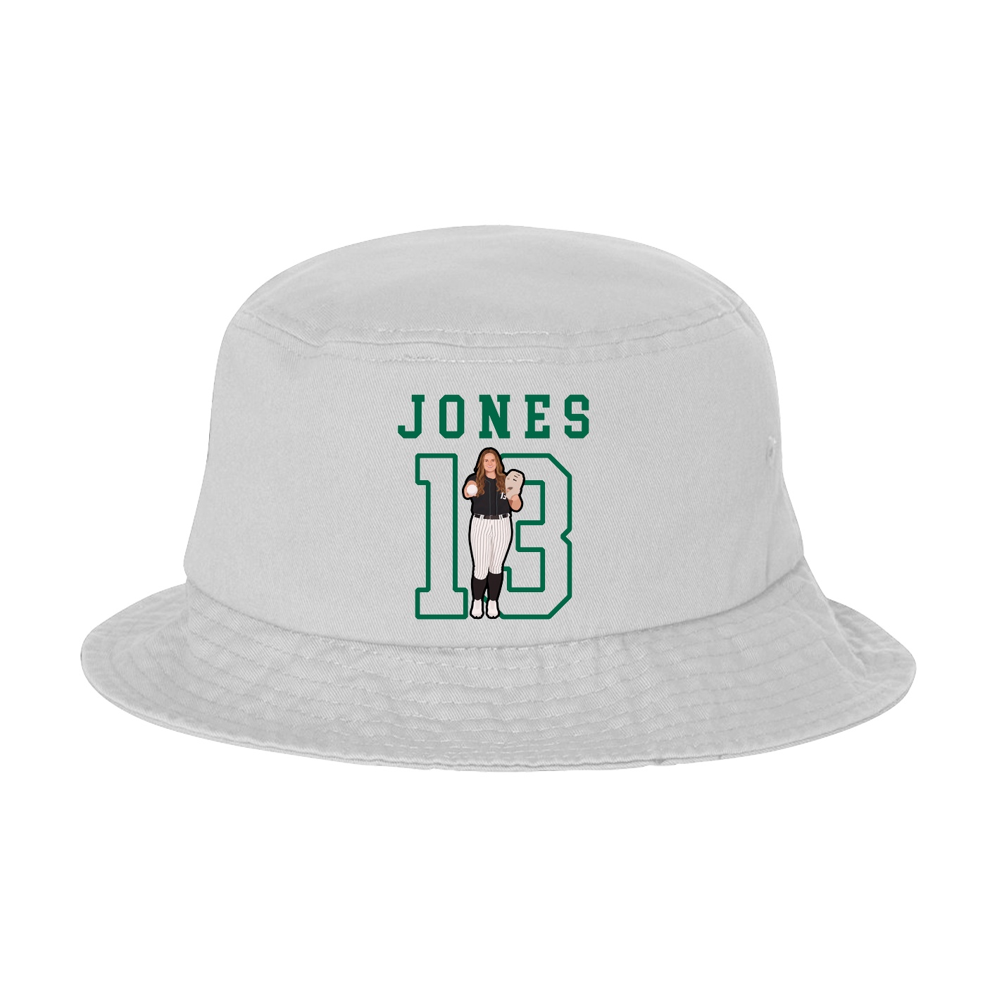 Bucket Cap — Shirsey in White