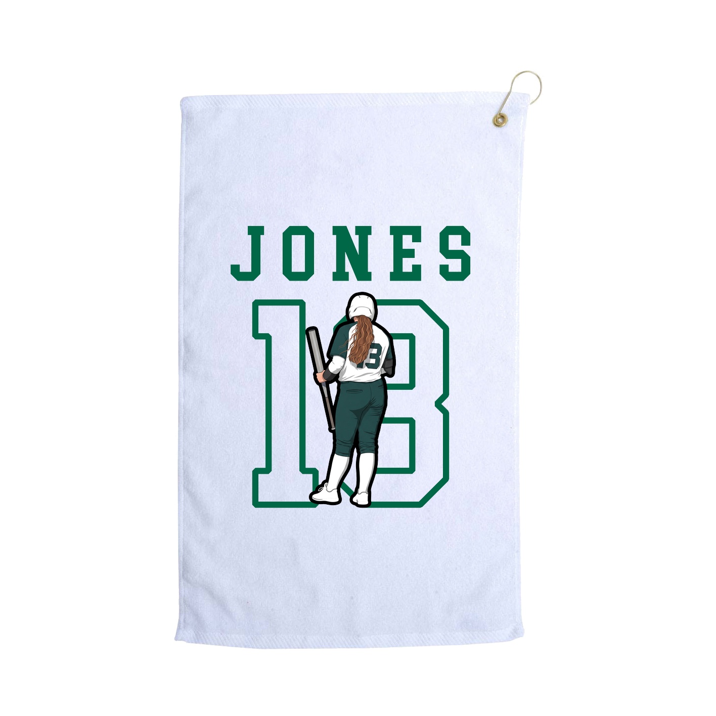 Golf Towel — Shirsey in White