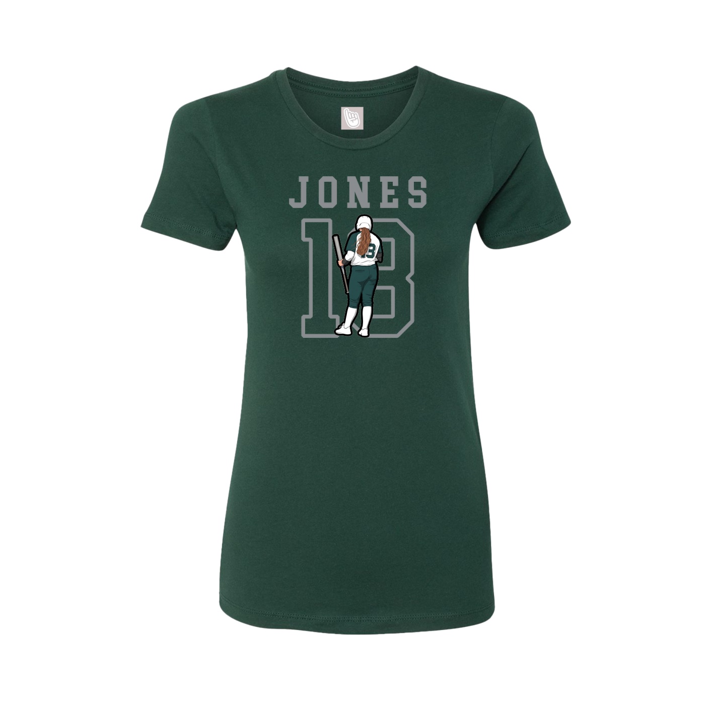 Fitted Women's Tee — Shirsey in Green