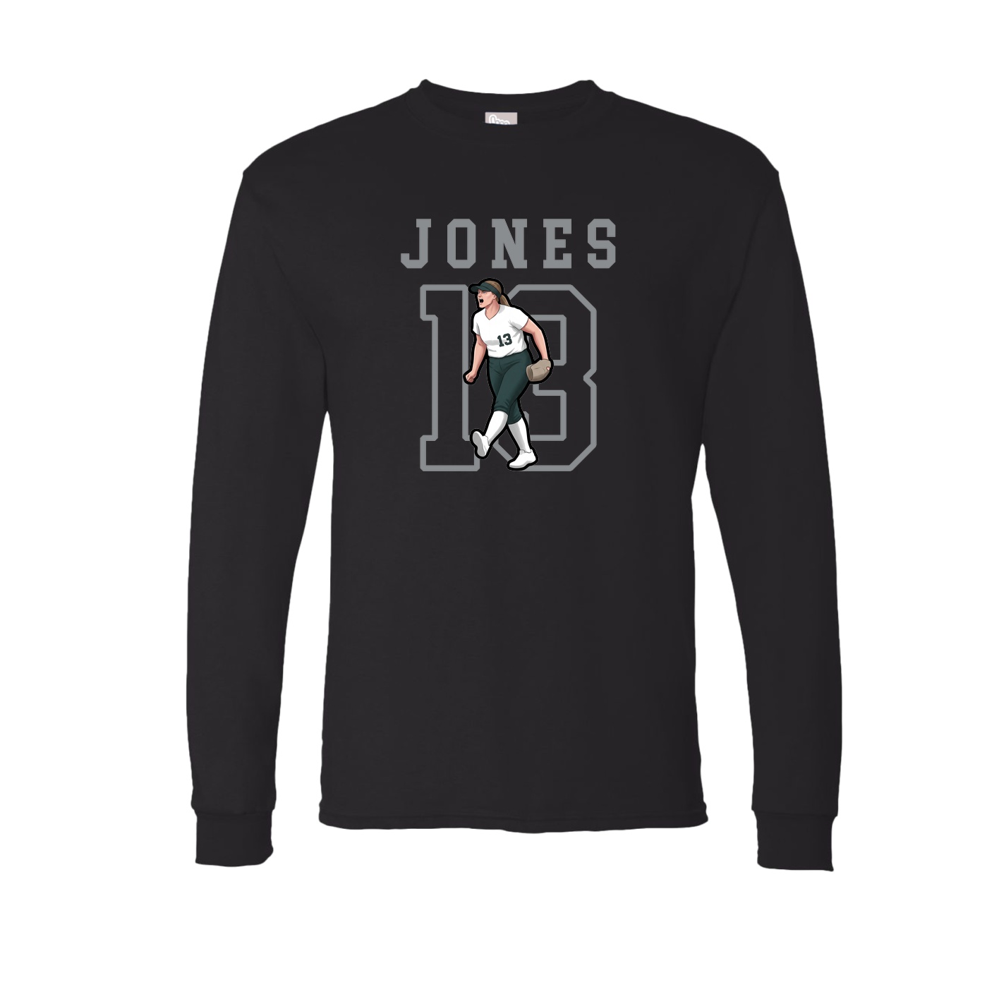 Long Sleeve Tee — Shirsey in Black