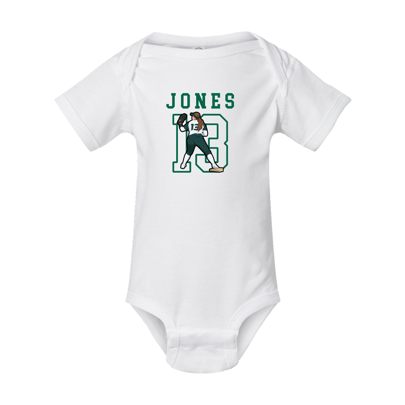 Baby Onesie — Shirsey in White