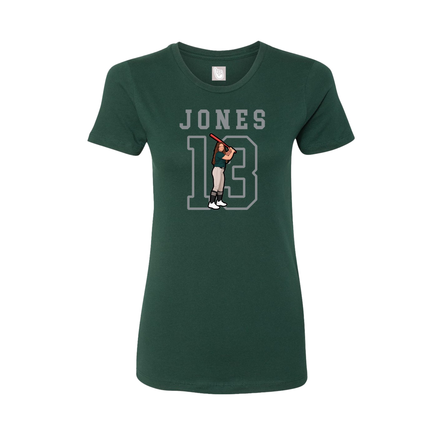 Fitted Women's Tee — Shirsey in Green
