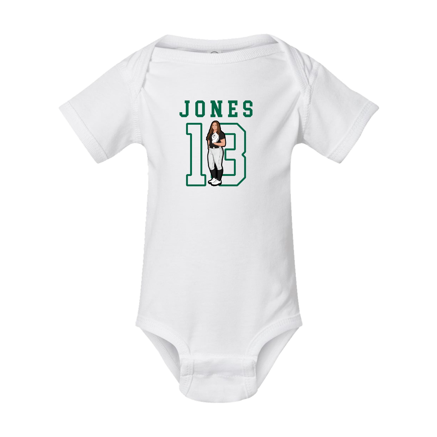 Baby Onesie — Shirsey in White