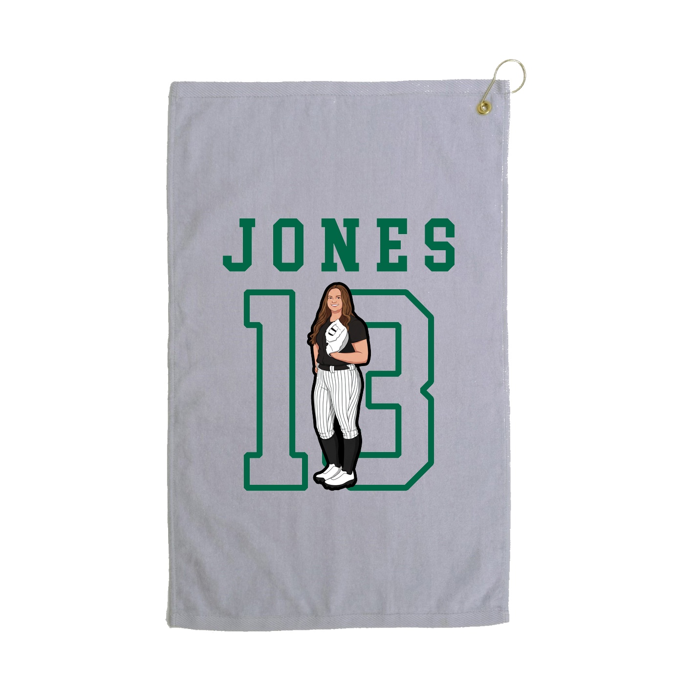 Golf Towel — Shirsey in Grey
