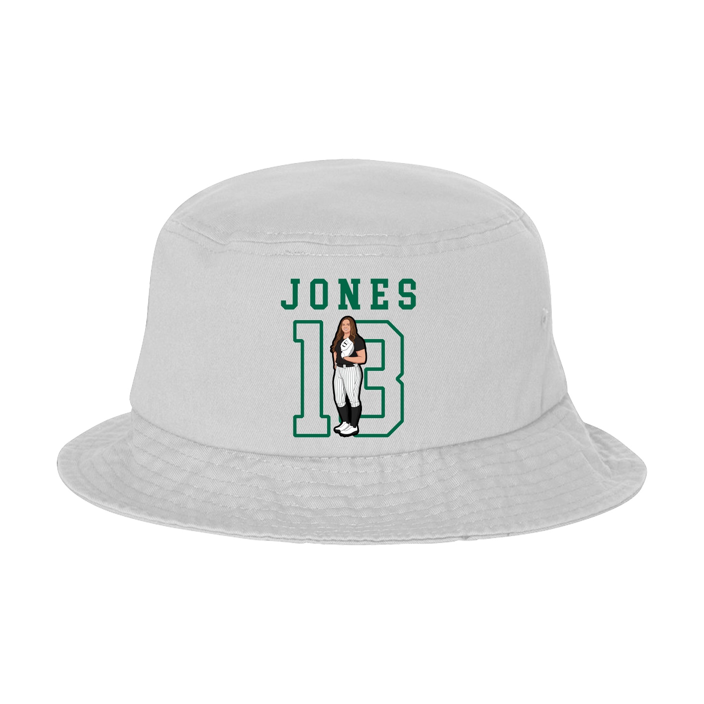 Bucket Cap — Shirsey in White