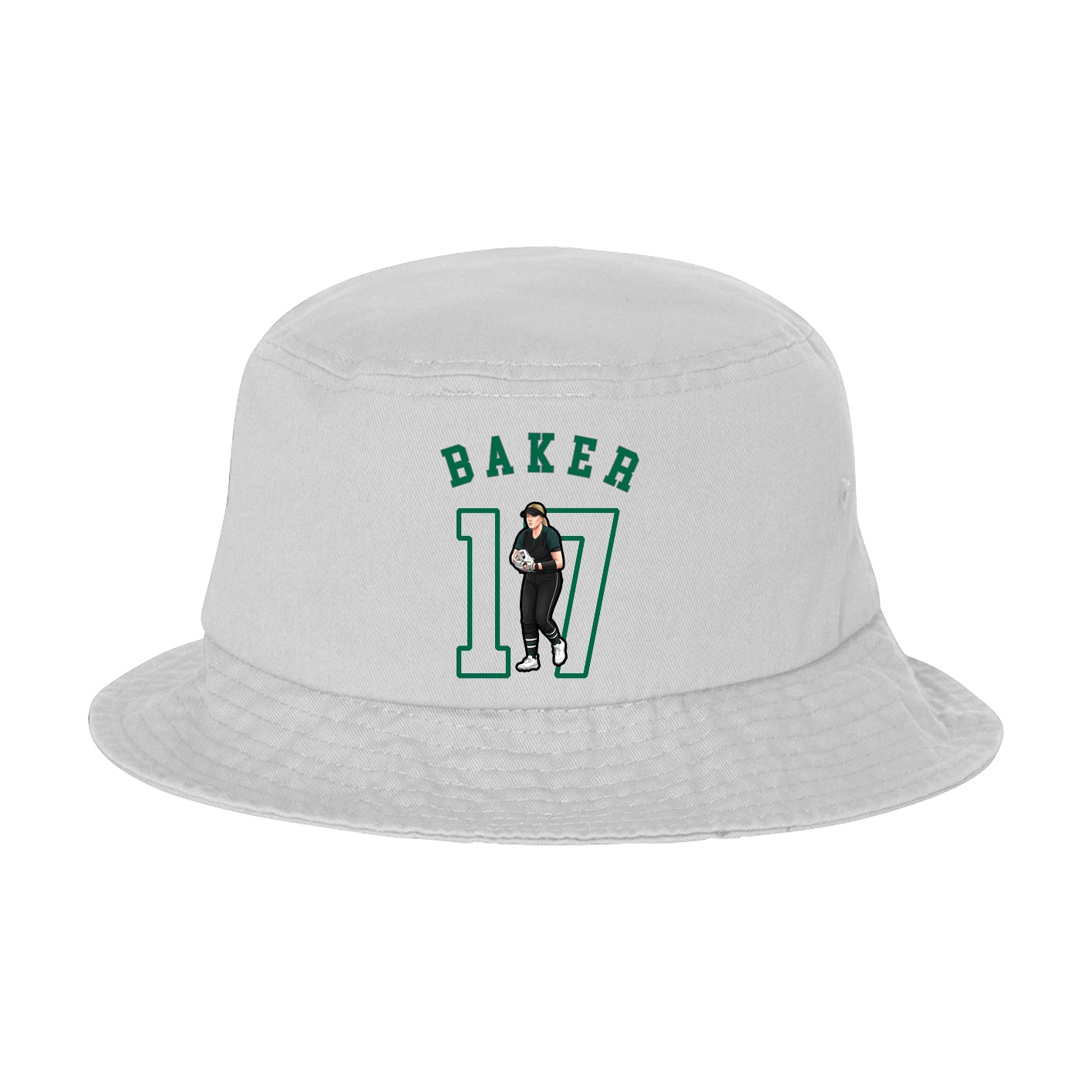 Bucket Cap — Shirsey Arch in White