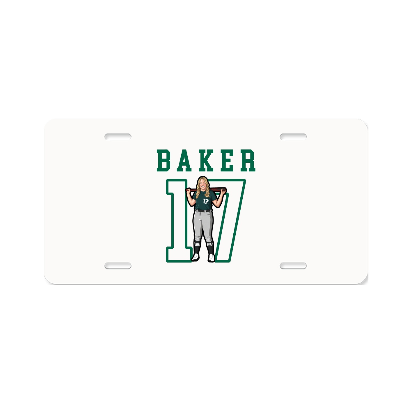License Plate — Shirsey in Classic
