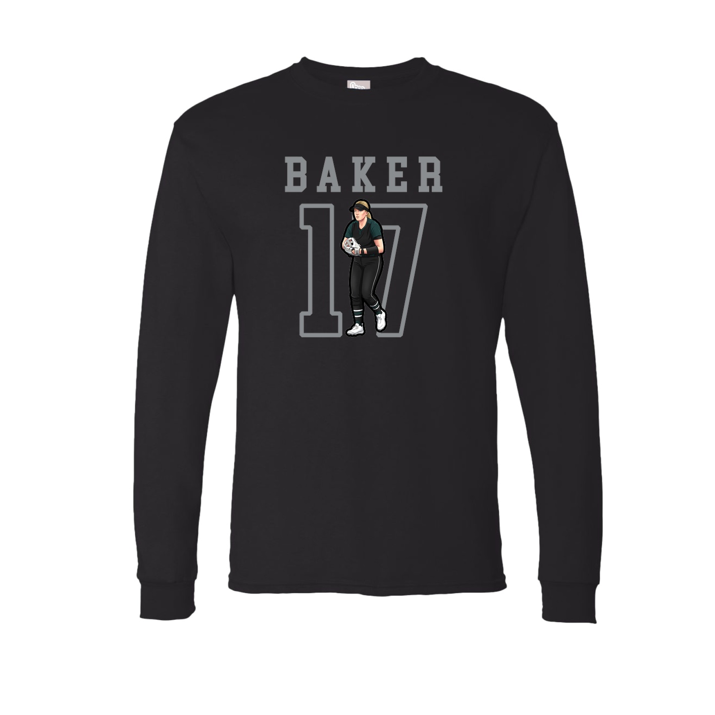 Long Sleeve Tee — Shirsey in Black