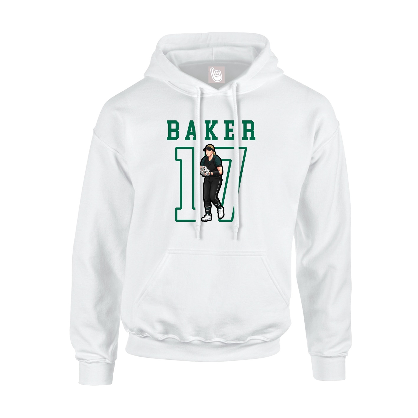 Youth Hoodie — Shirsey in White