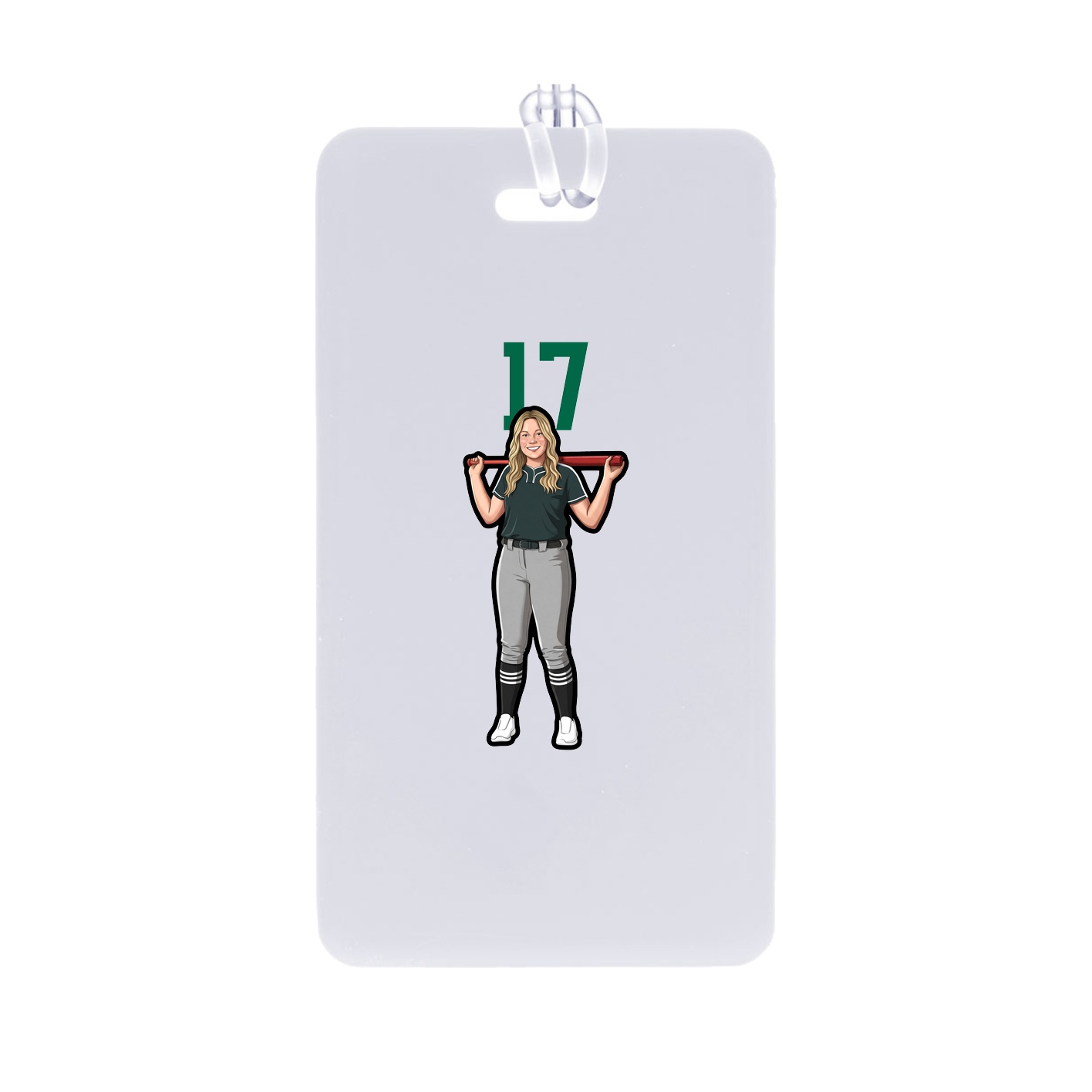 Bag Tag — Number Top in Classic