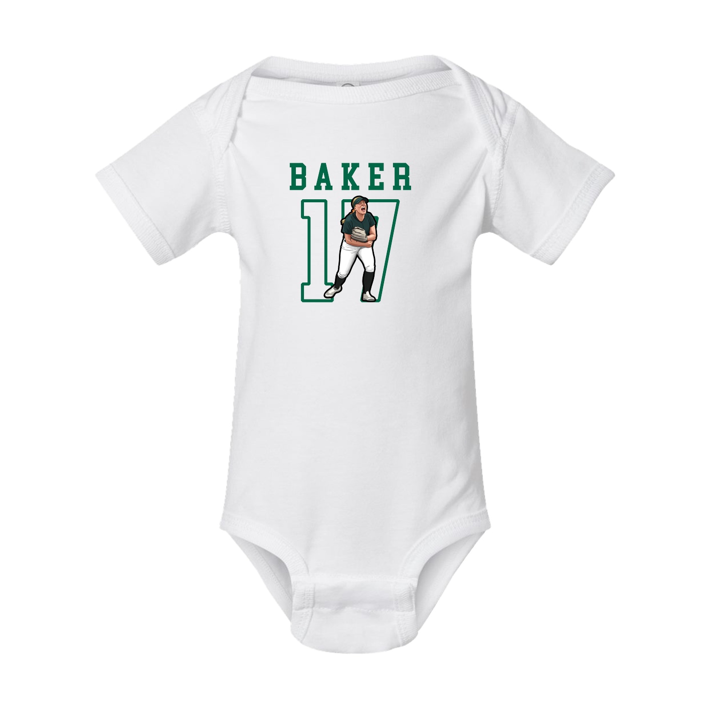 Baby Onesie — Shirsey in White