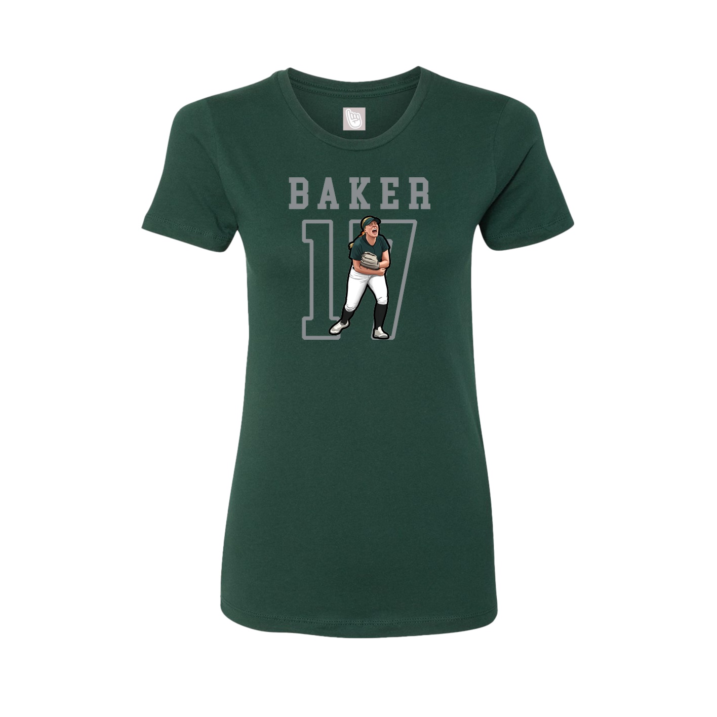 Fitted Women's Tee — Shirsey in Green