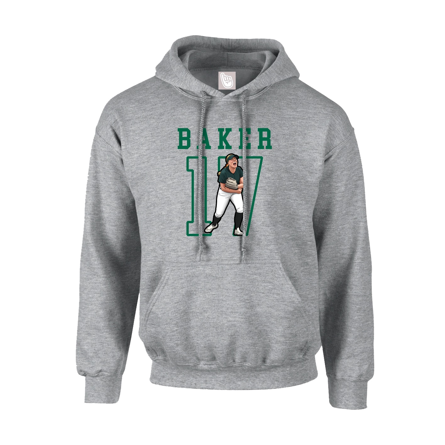 Hoodie — Shirsey in Grey