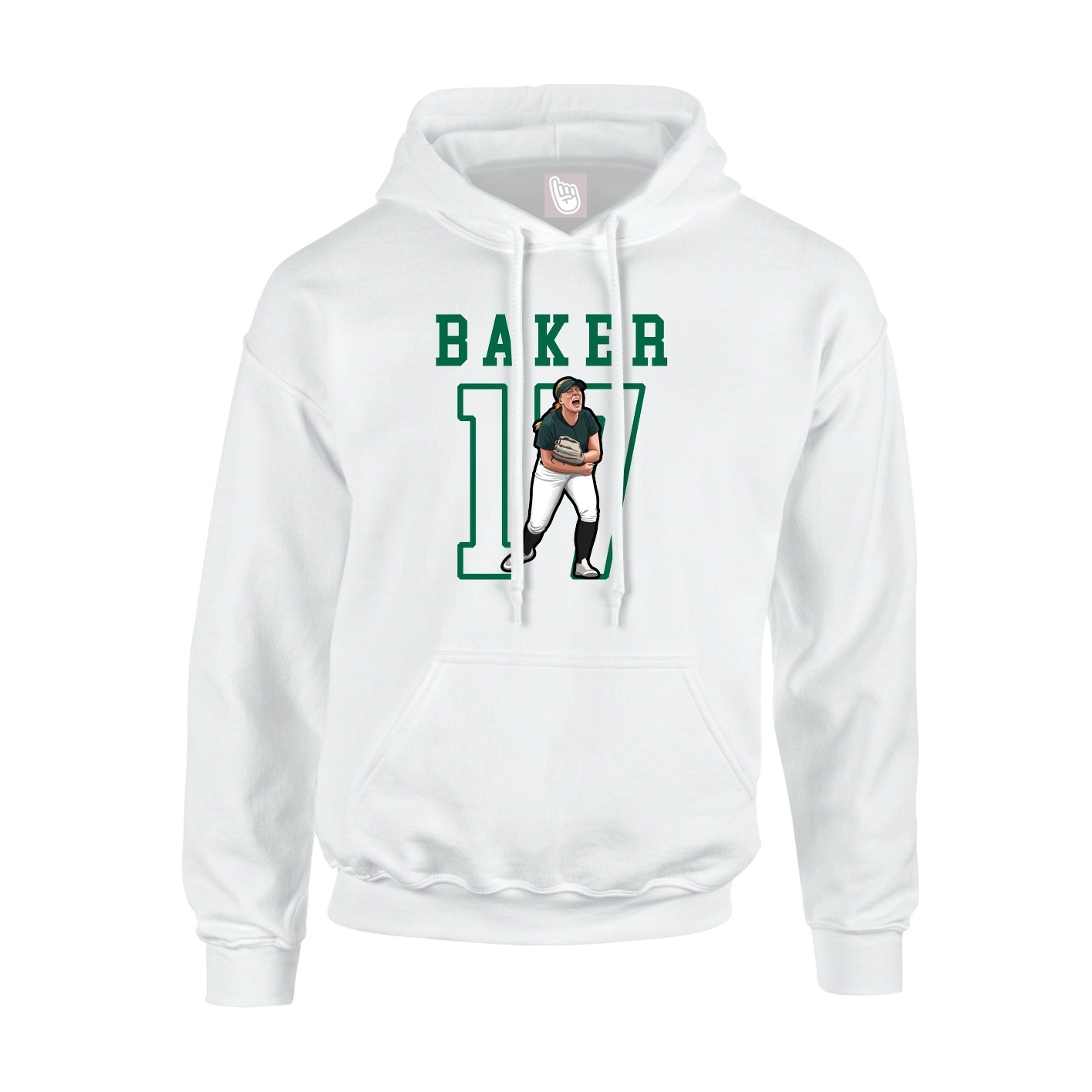 Youth Hoodie — Shirsey in White