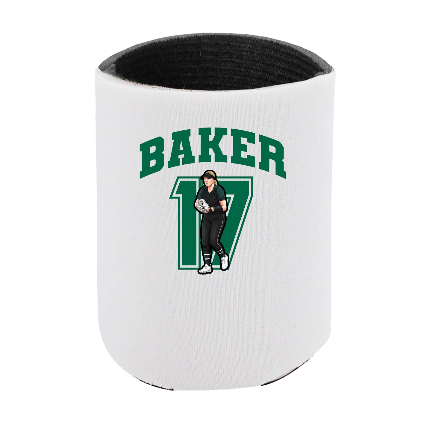 Can Holder — Number in White