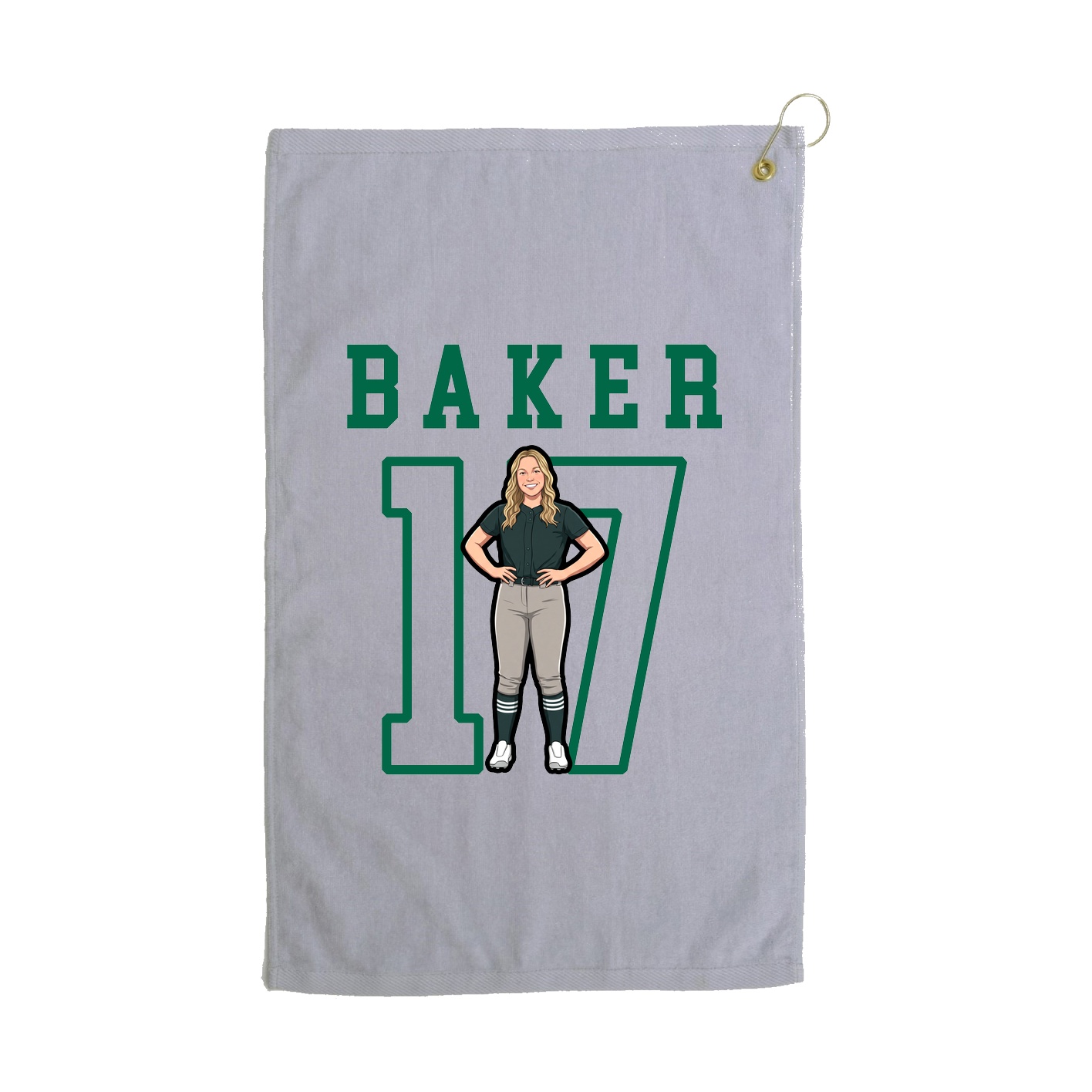 Golf Towel — Shirsey in Grey