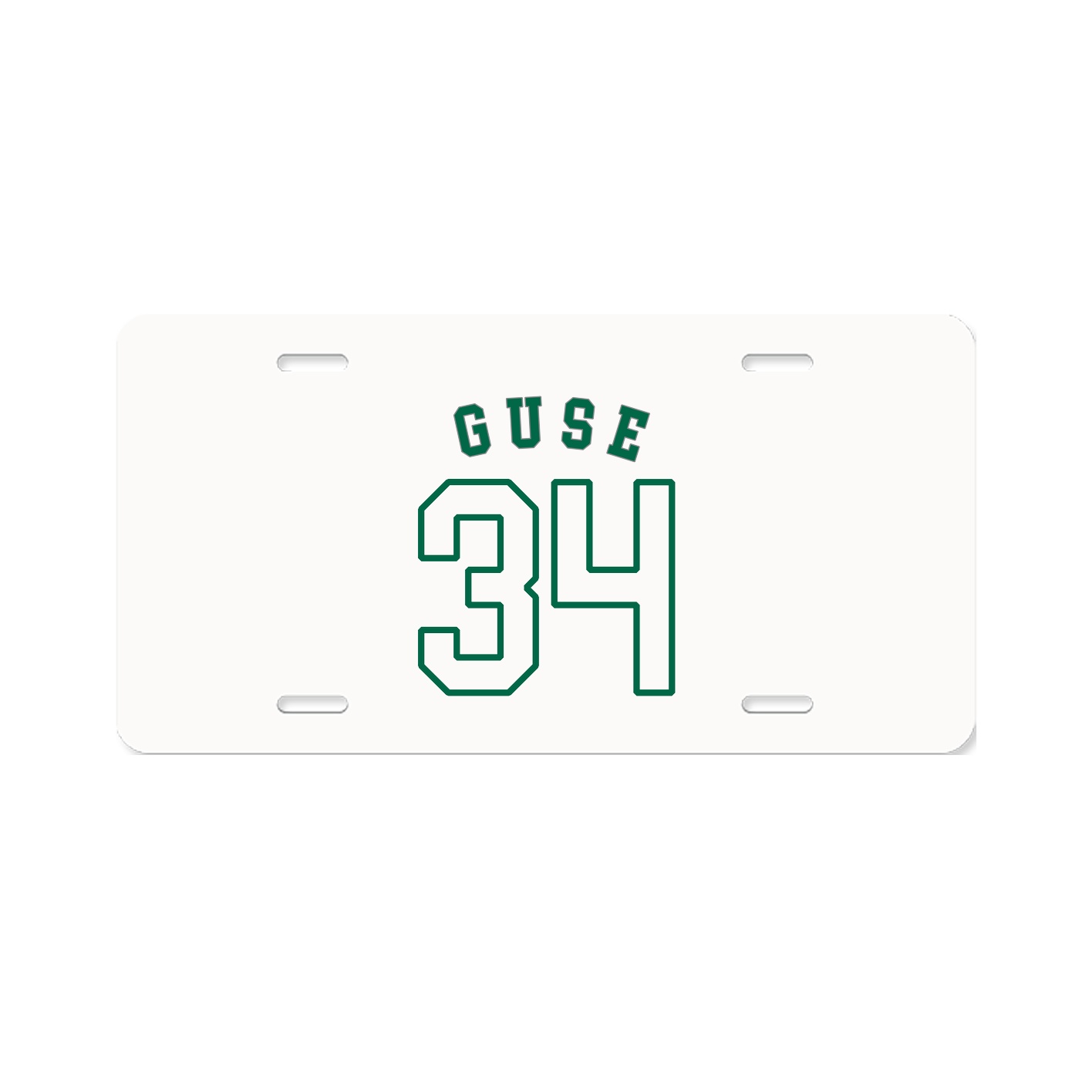 License Plate — Shirsey Arch in Classic