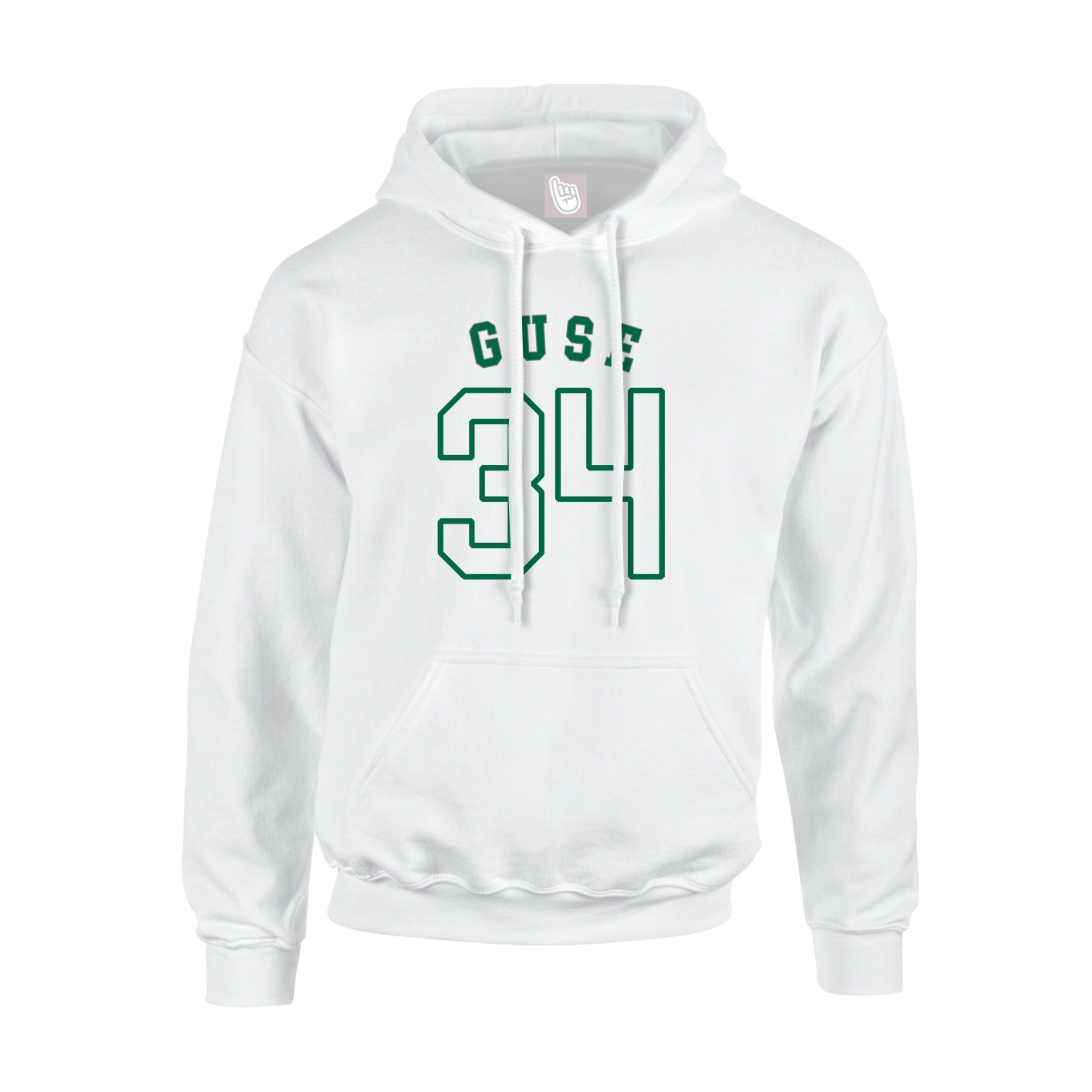 Youth Hoodie — Shirsey Arch in White