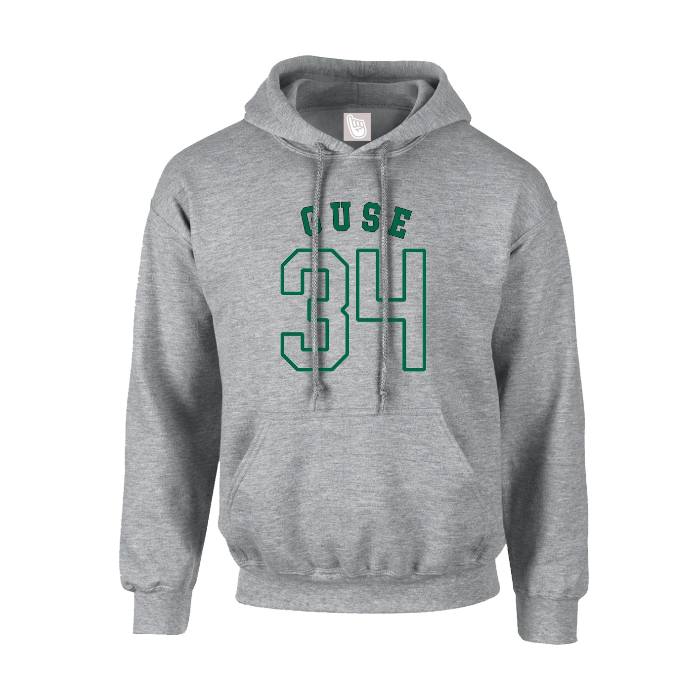 Youth Hoodie — Shirsey Arch in Grey