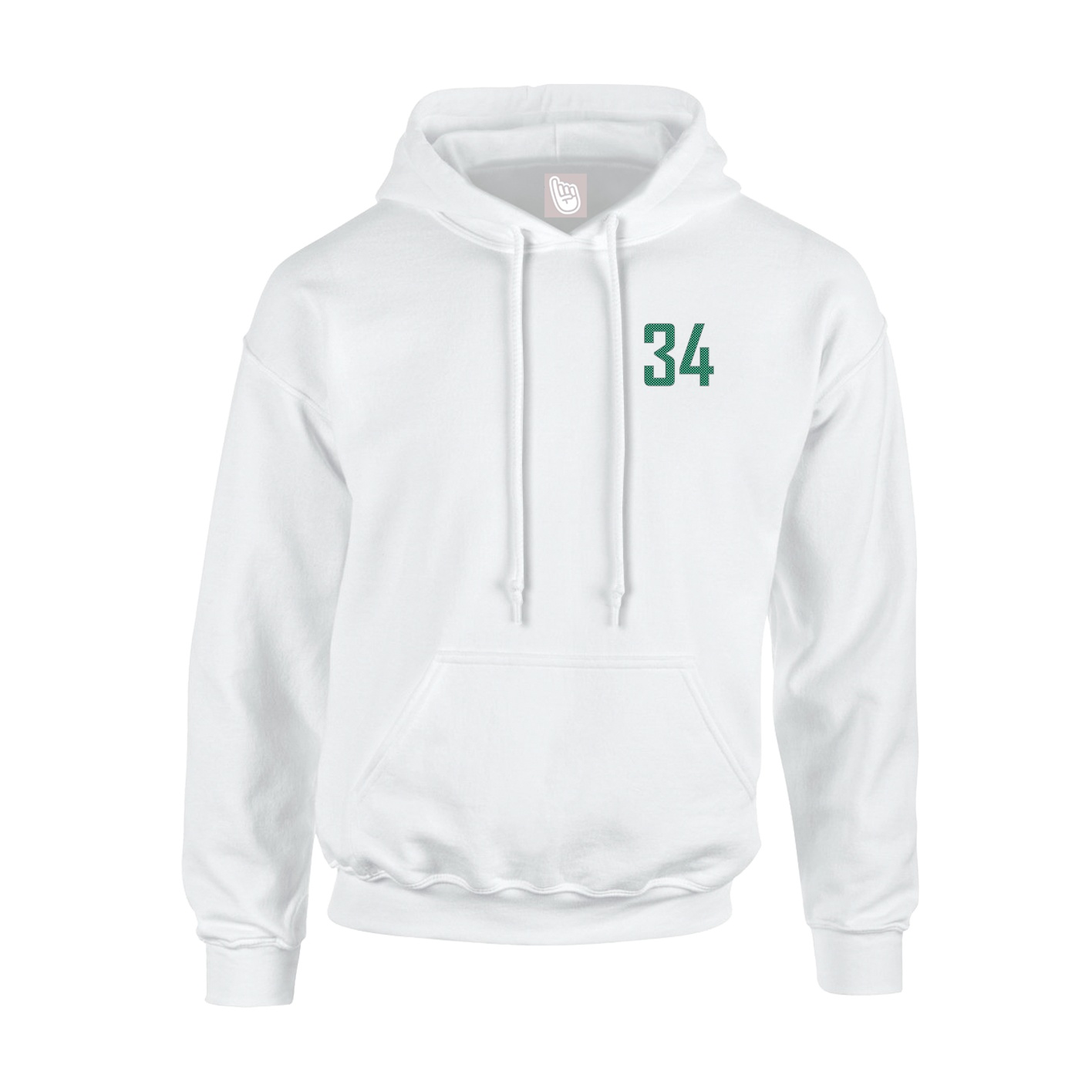 Youth Hoodie — Front Shirsy in White