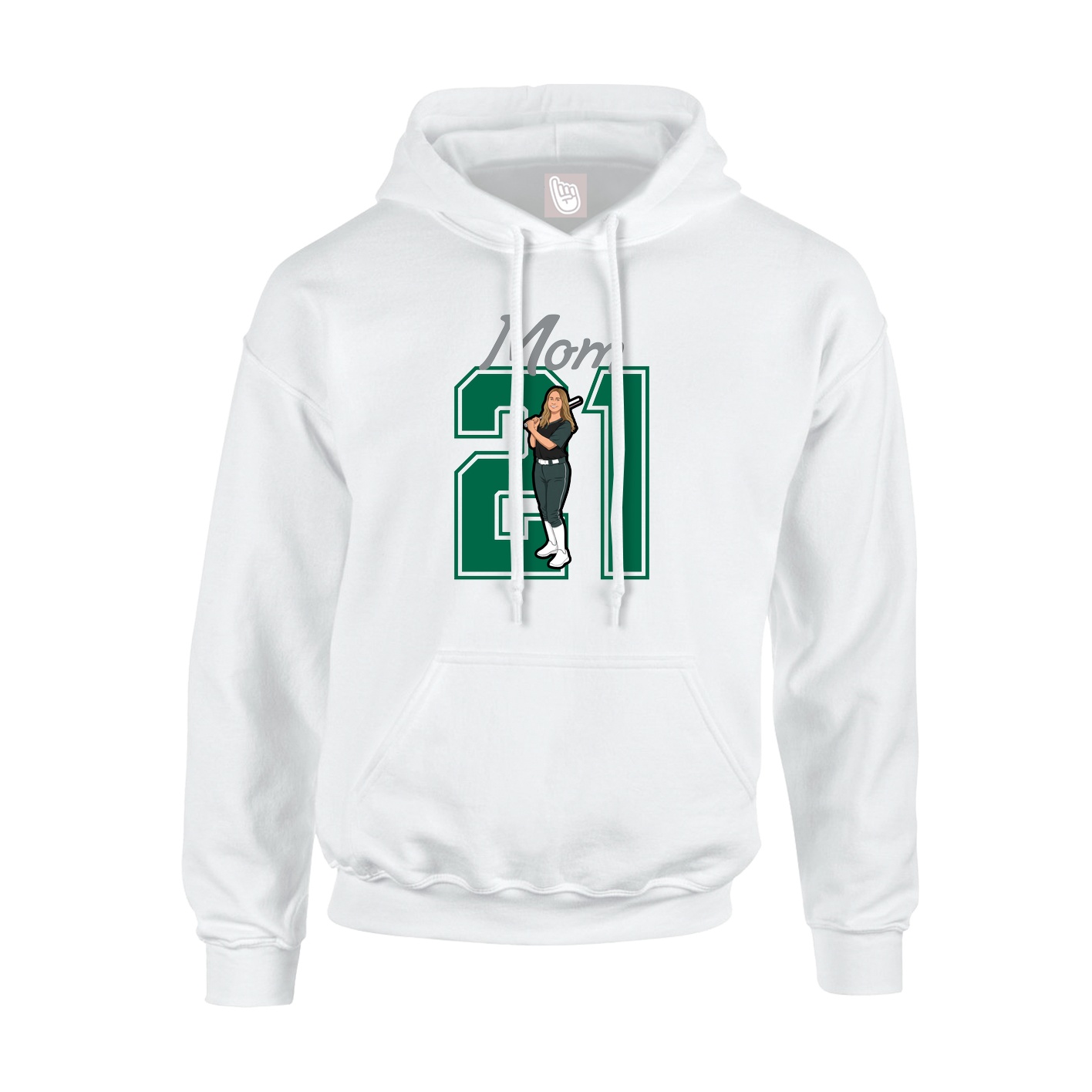 Hoodie — Mothers Day Shirsey in White