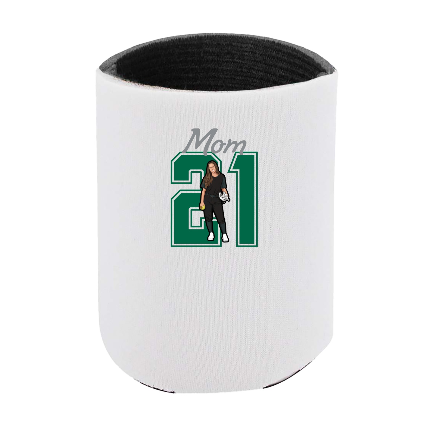 Can Holder — Mothers Day Shirsey in White
