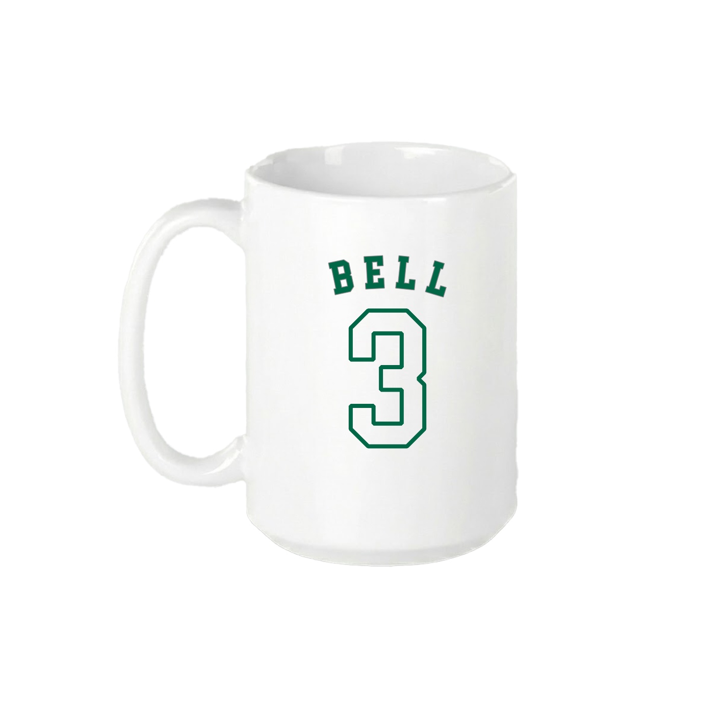 15oz Coffee Mug — Shirsey Arch in White