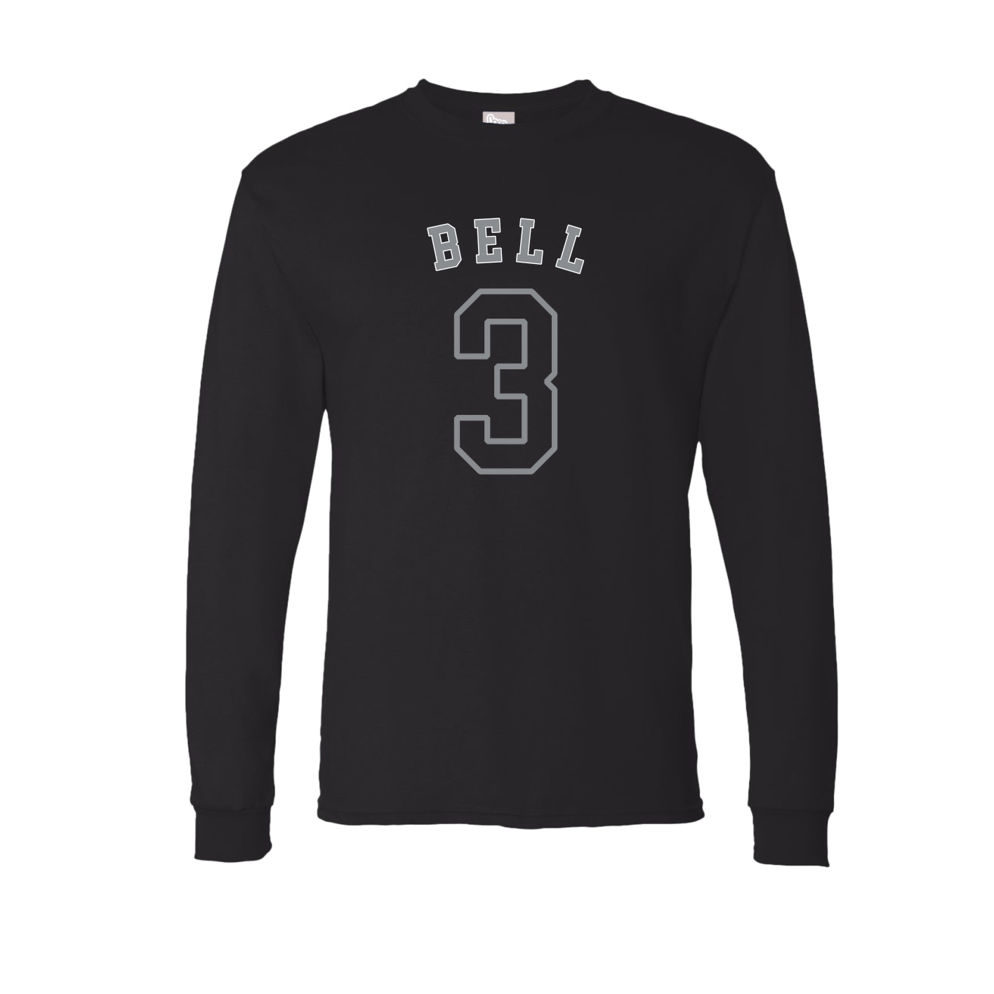 Long Sleeve Tee — Shirsey Arch in Black