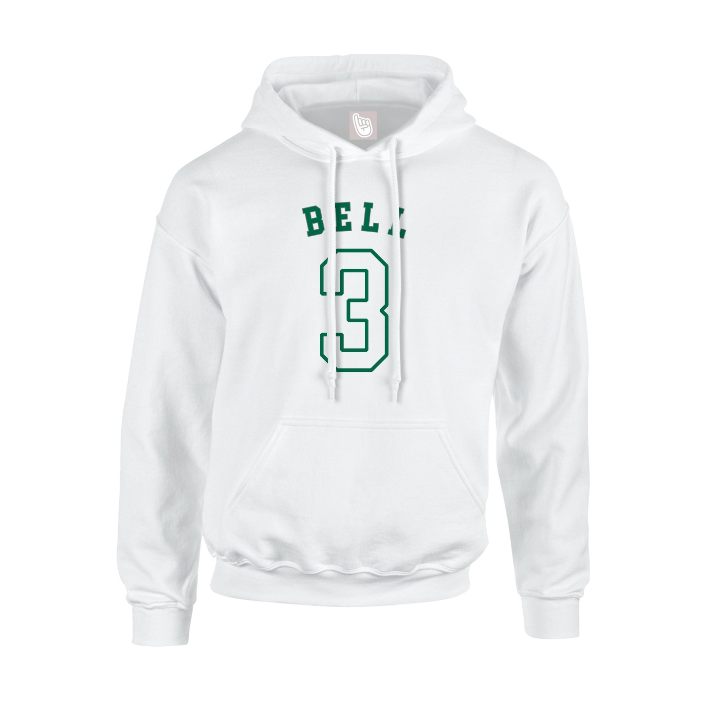 Hoodie — Shirsey Arch in White